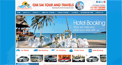 Desktop Screenshot of omsaitourandtravels.com